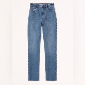 A&F Ultra High Rise 90s Straight Jean Sz 29/8s